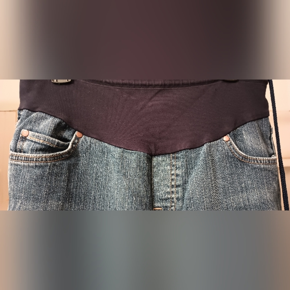 🎈3 for $10🎈Mimi maternity Maternity Jeans - Picture 3 of 10